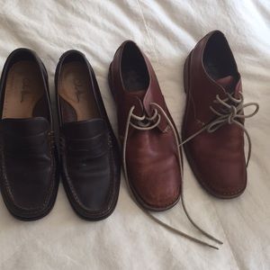 2 pairs of Cole Haan Shoes 9.5